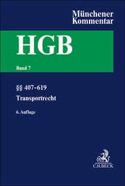 Cover von Münchener Kommentar zum Handelsgesetzbuch 7: Transportrecht