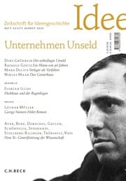 Cover von Zeitschrift für Ideengeschichte Heft XVIII/3 Herbst 2024