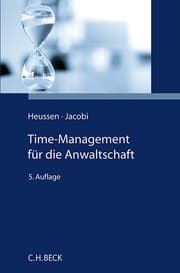 Cover von Time-Management für die Anwaltschaft