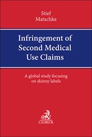 Cover von Infringement of Second Medical Use Claims