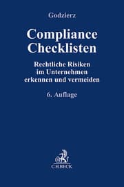 Cover von Compliance Checklisten