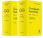 Cover von Grundgesetz Kommentar Gesamtwerk. GG