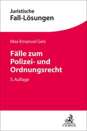 Cover von Fälle zum Polizei- und Ordnungsrecht