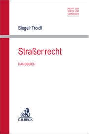 Cover von Straßenrecht