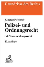 Cover von Polizei- und Ordnungsrecht