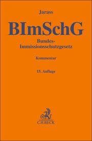Cover von Bundes-Immissionsschutzgesetz. BImSchG