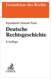 Cover von Deutsche Rechtsgeschichte