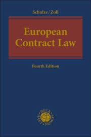 Cover von European Contract Law
