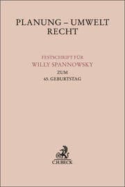 Cover von Planung - Umwelt - Recht