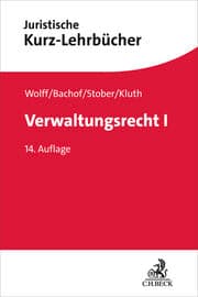 Cover von Verwaltungsrecht I