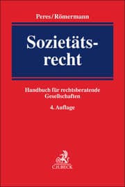 Cover von Sozietätsrecht