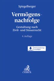 Cover von Vermögensnachfolge