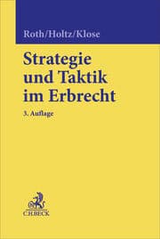 Cover von Strategie und Taktik im Erbrecht