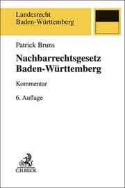 Cover von Nachbarrechtsgesetz Baden-Württemberg