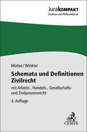 Cover von Schemata und Definitionen Zivilrecht