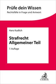 Cover von Strafrecht Allgemeiner Teil