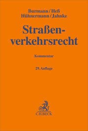 Cover von Straßenverkehrsrecht