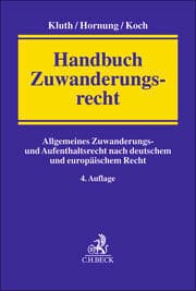 Cover von Handbuch Zuwanderungsrecht