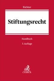 Cover von Stiftungsrecht