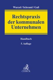 Cover von Rechtspraxis der kommunalen Unternehmen