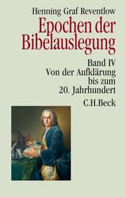 Cover von Epochen der Bibelauslegung Band IV: Von der Aufklärung bis zum 20. Jahrhundert