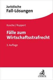 Cover von Fälle zum Wirtschaftsstrafrecht