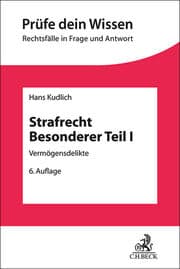 Cover von Strafrecht Besonderer Teil I