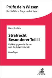 Cover von Strafrecht Besonderer Teil II