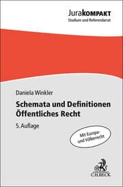 Cover von Schemata und Definitionen Öffentliches Recht