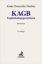 Cover von Kapitalanlagegesetzbuch. KAGB