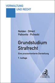 Cover von Grundstudium Strafrecht
