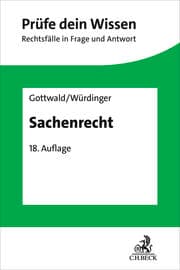 Cover von Sachenrecht