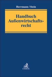 Cover von Handbuch Außenwirtschaftsrecht
