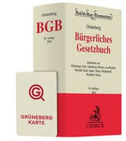 Cover von Grüneberg BGB Chat-Book 2026