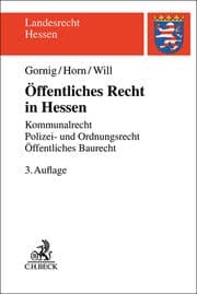 Cover von Öffentliches Recht in Hessen