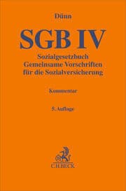 Cover von Sozialgesetzbuch