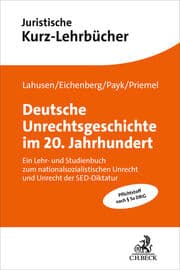 Cover von Deutsches Justizunrecht im 20. Jahrhundert