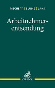 Cover von Arbeitnehmerentsendung