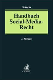 Cover von Handbuch Social-Media-Recht