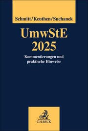 Cover von Umwandlungssteuererlass 2025. UmwStE 2025