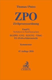 Cover von Zivilprozessordnung. ZPO