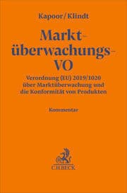 Cover von Marktüberwachungs-Verordnung