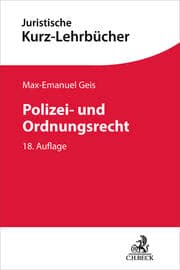 Cover von Polizei- und Ordnungsrecht