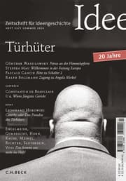 Cover von Zeitschrift für Ideengeschichte Heft XX/2 Sommer 2026
