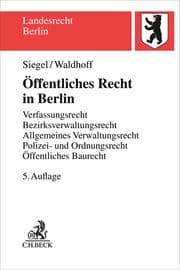 Cover von Öffentliches Recht in Berlin