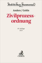 Cover von Zivilprozessordnung. ZPO