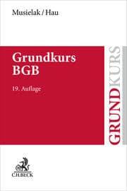 Cover von Grundkurs BGB