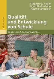 Cover von Qualität und Entwicklung von Schule