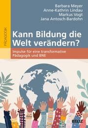 Cover von Kann Bildung die Welt verändern?