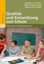 Cover von Qualität und Entwicklung von Schule